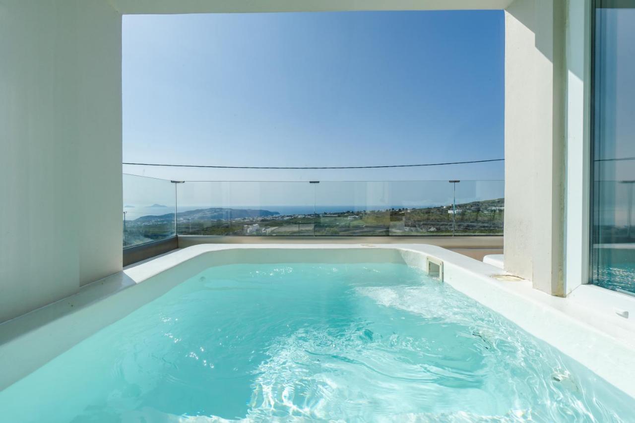 Cinnamon Villa With Private Hot Tub Pýrgos 外观 照片