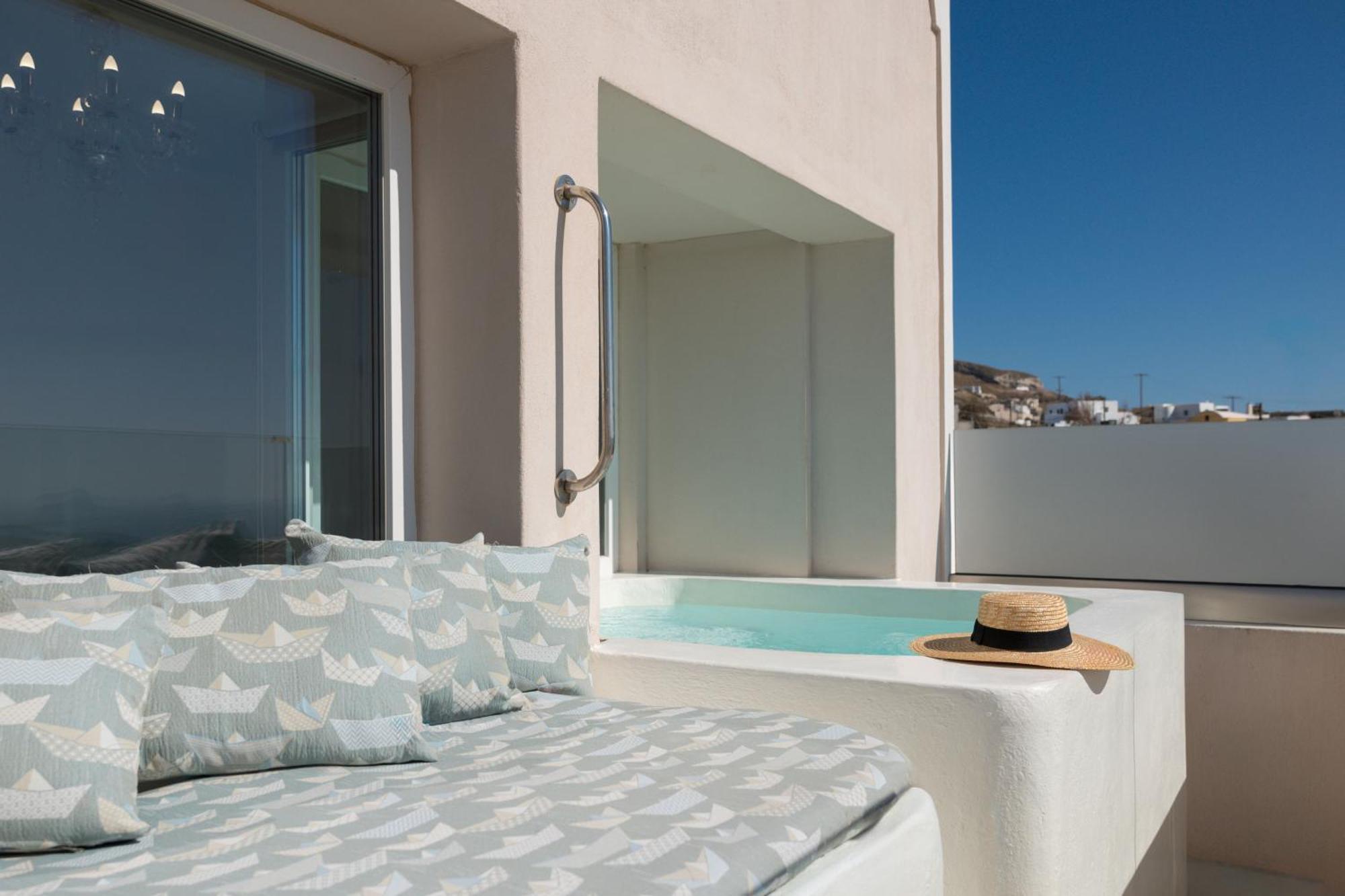 Cinnamon Villa With Private Hot Tub Pýrgos 外观 照片