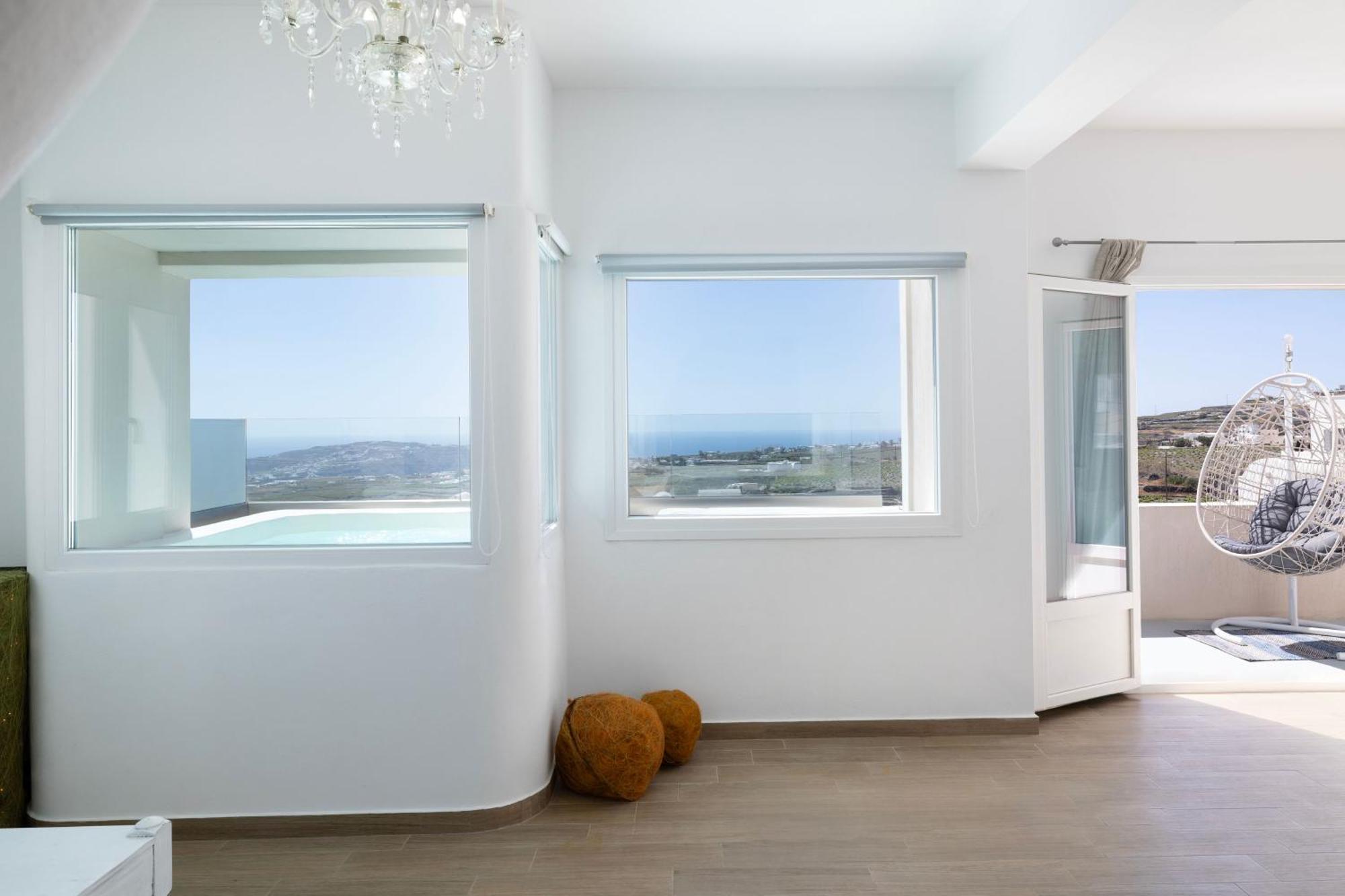 Cinnamon Villa With Private Hot Tub Pýrgos 外观 照片